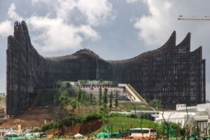 Jokowi Tinjau Proyek Ibu Kota Nusantara, Pembangunan Capai 75 Persen
