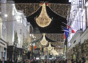 Dublin Christmas lights installed across 24 locations as festive countdown begins